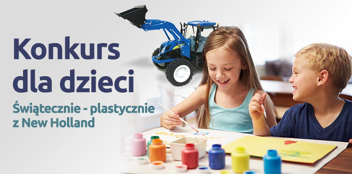 KONKURS: Świątecznie - plastycznie z New Holland. Weź udział!