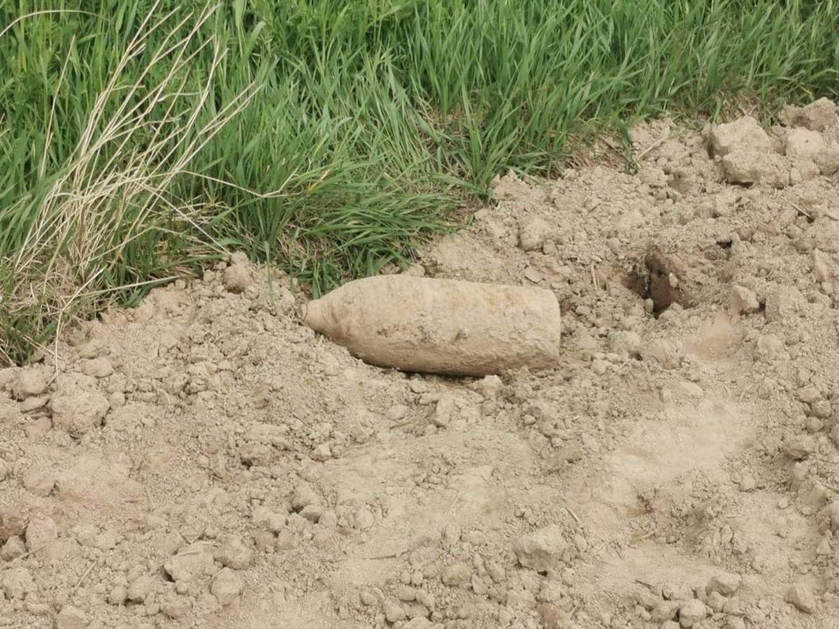 Uprawiał pole i natrafił na pociski z I wojny światowej