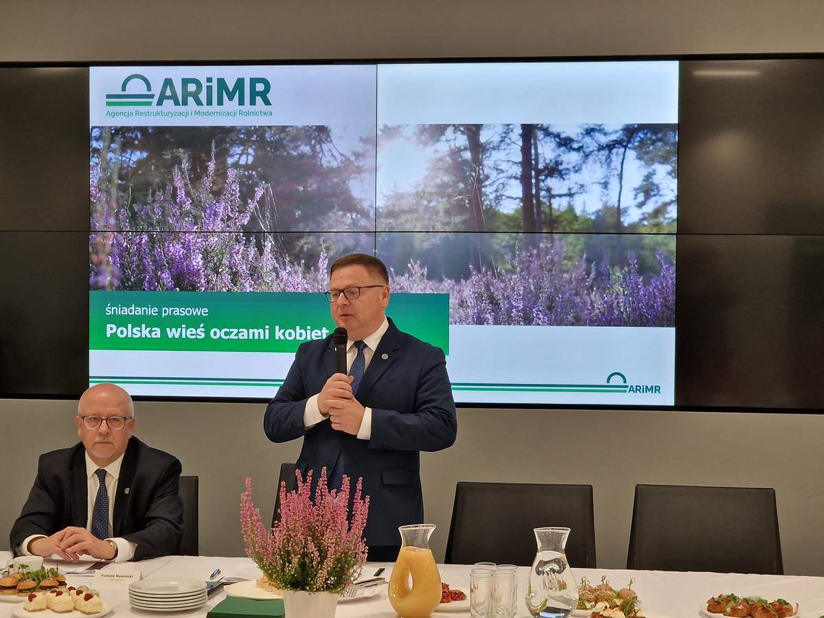 W ARiMR odbyło się dziś śniadanie prasowe, podczas którego prezes Wojciech Legawiec mówił m.in. o rozpoczęciu kampanii wypłacania zaliczek w ramach dopłat