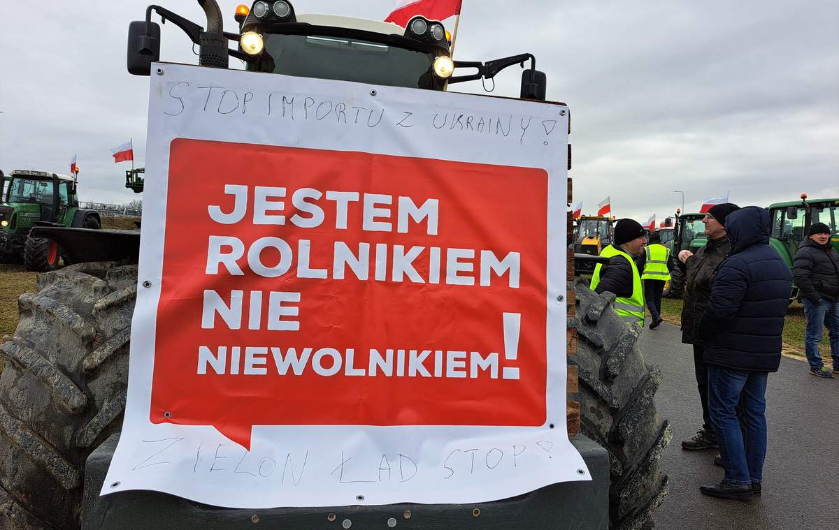 Rolnicy nie przerywają strajku. Na Lubelszczyźnie nadal trwa protest