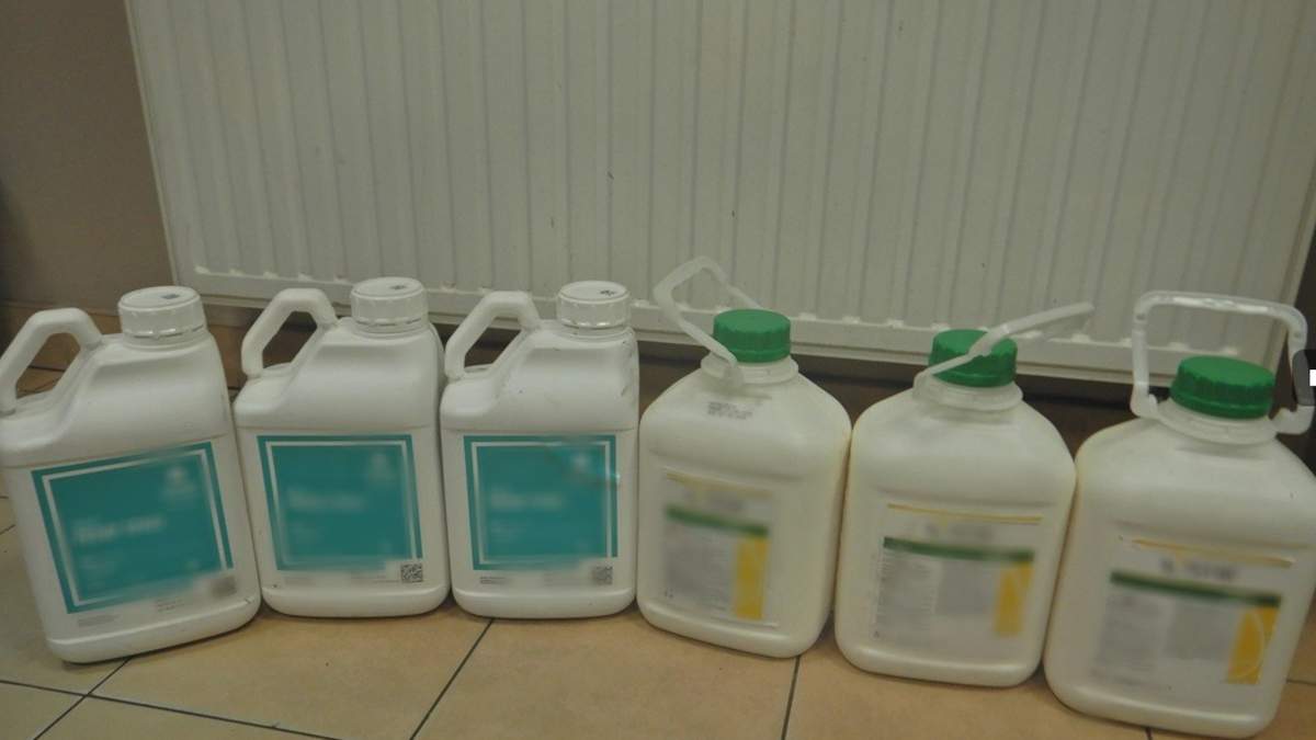 Zabezpieczono podrobione pestycydy. Zagrożenie dla życia i zdrowia     