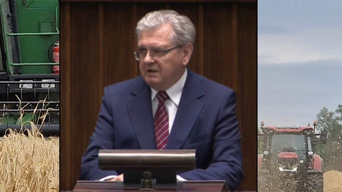 Poseł PiS Czesław Hoc zabrał głos w sprawie Ośrodków Produkcji Rolniczej podczas ostatniego posiedzenia Sejmu