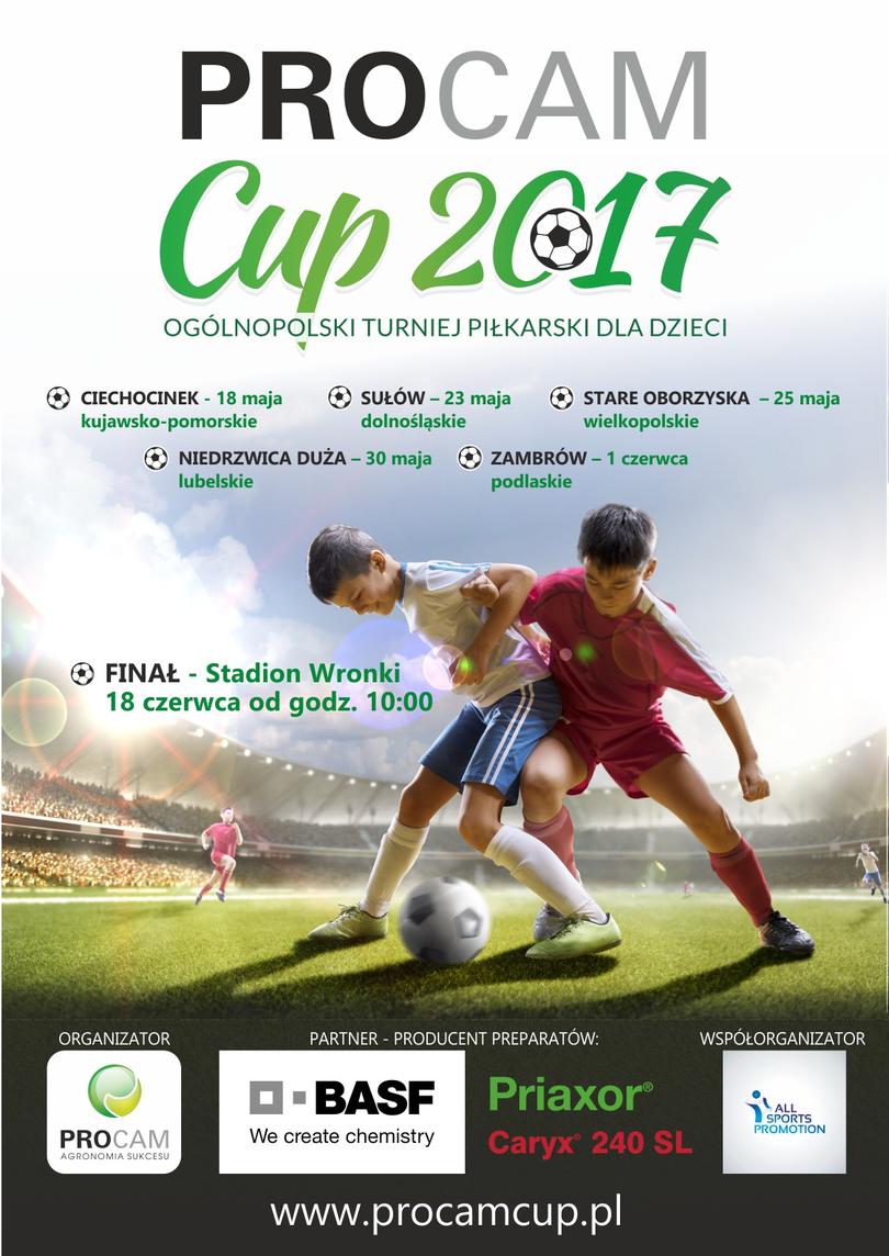 Turniej PROCAM CUP 2017 plakat