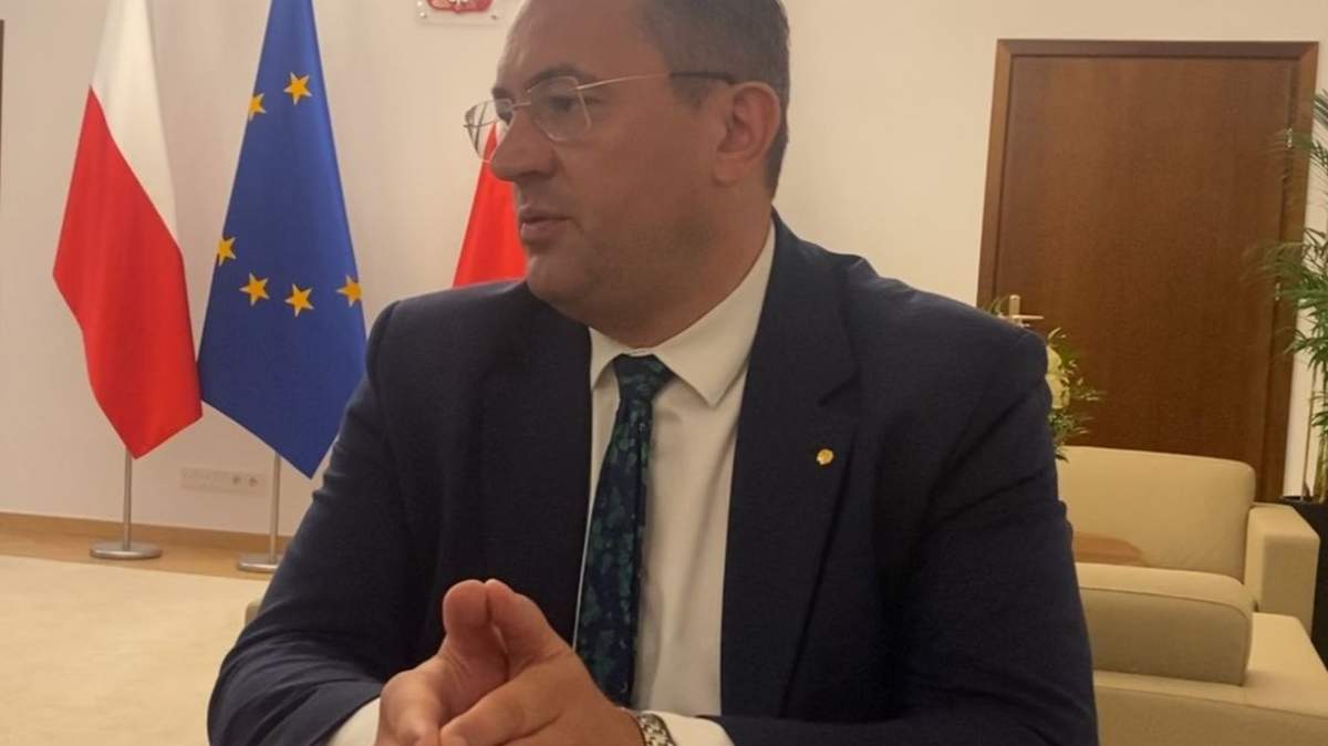 Stefan Krajewski, minister rolnictwa, podczas wywiadu dla "Wieści Rolniczych".