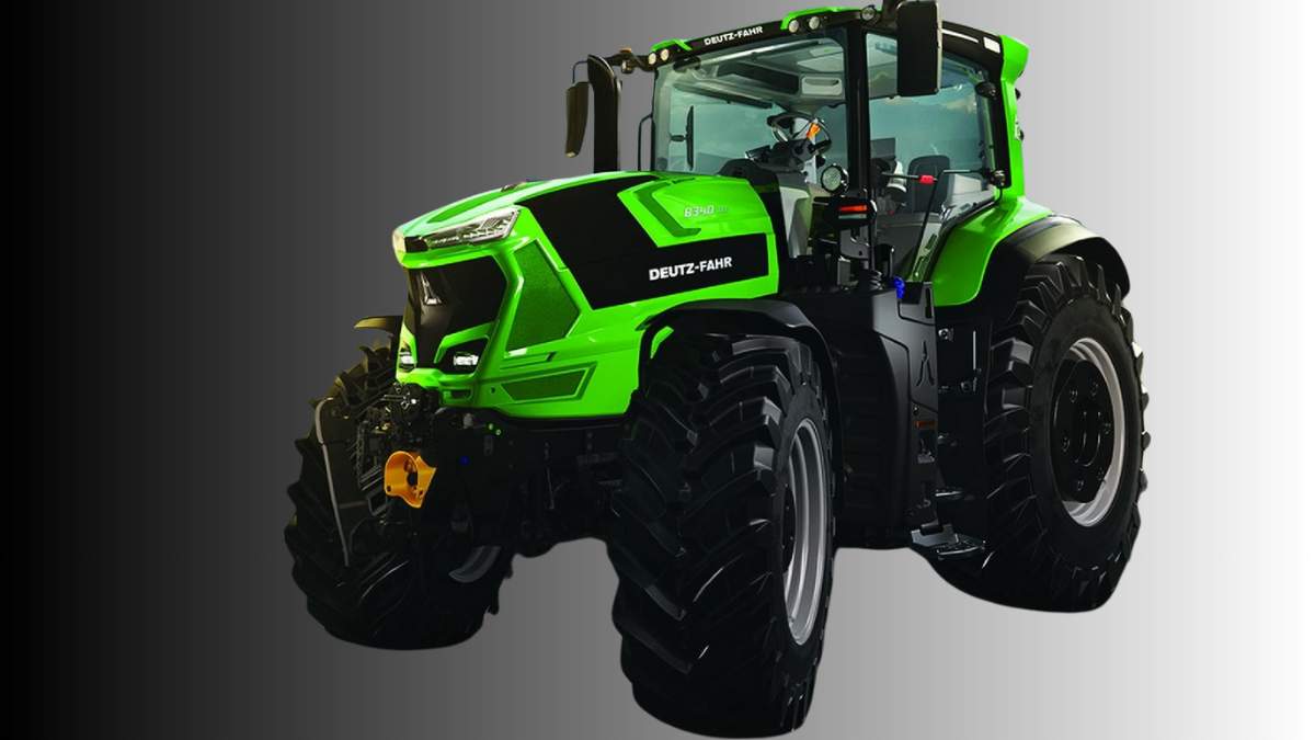 Deutz-Fahr pokazał na targach Agritechnika 2025 swoje nowe ciągniki serii 8: modele 8310 TTV i 8340 TTV. 