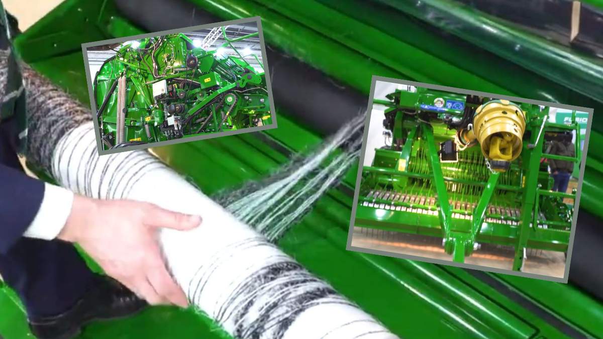 Podczas ostatnich targów Agrotech na stoisku firmy McHale można było zobaczyć nowość - prasę zmiennokomorową V6760.