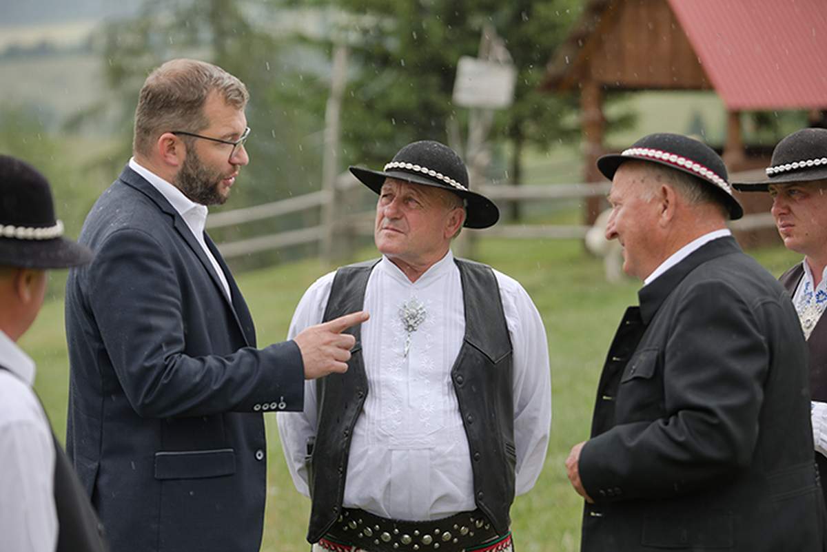 Minister z wizytą w bacówce. Czy powrócą owce?