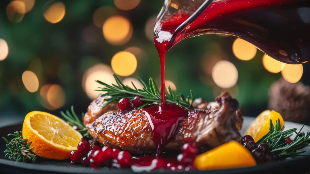 Nie tylko na święta, czyli kacze udka w sosie porzeczkowym