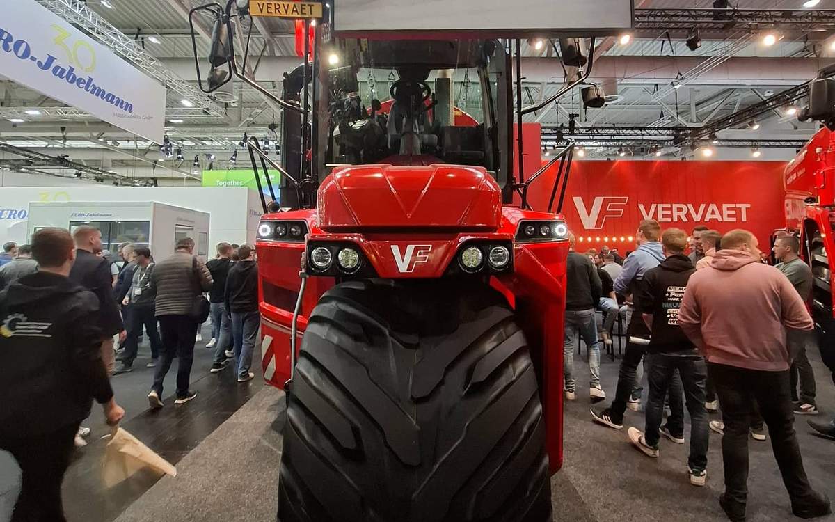 Vervaet Hydro Trike 5x5 to wersja samojezdnego aplikatora gnojowicy z napędem na wszystkie pięć kół.