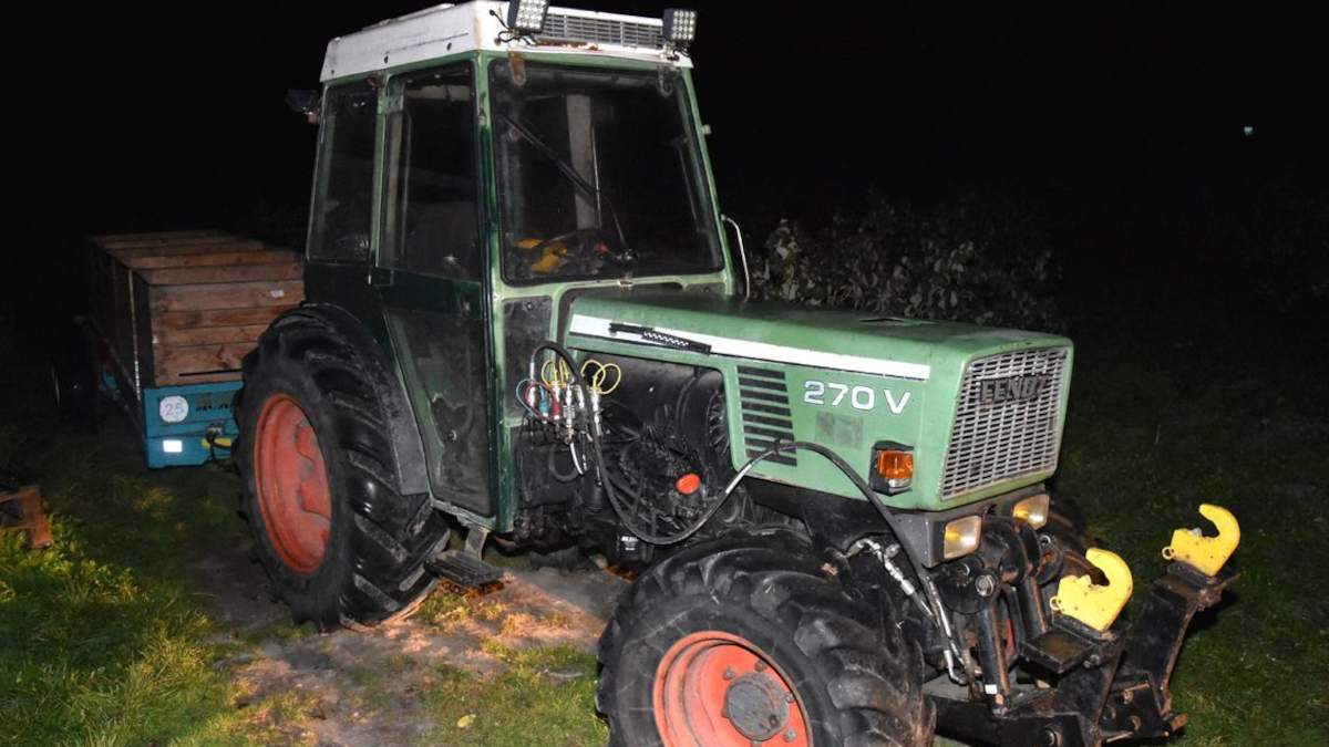 Sceny jak z filmu akcji. Złodzieja ciągnika ujął rolnik