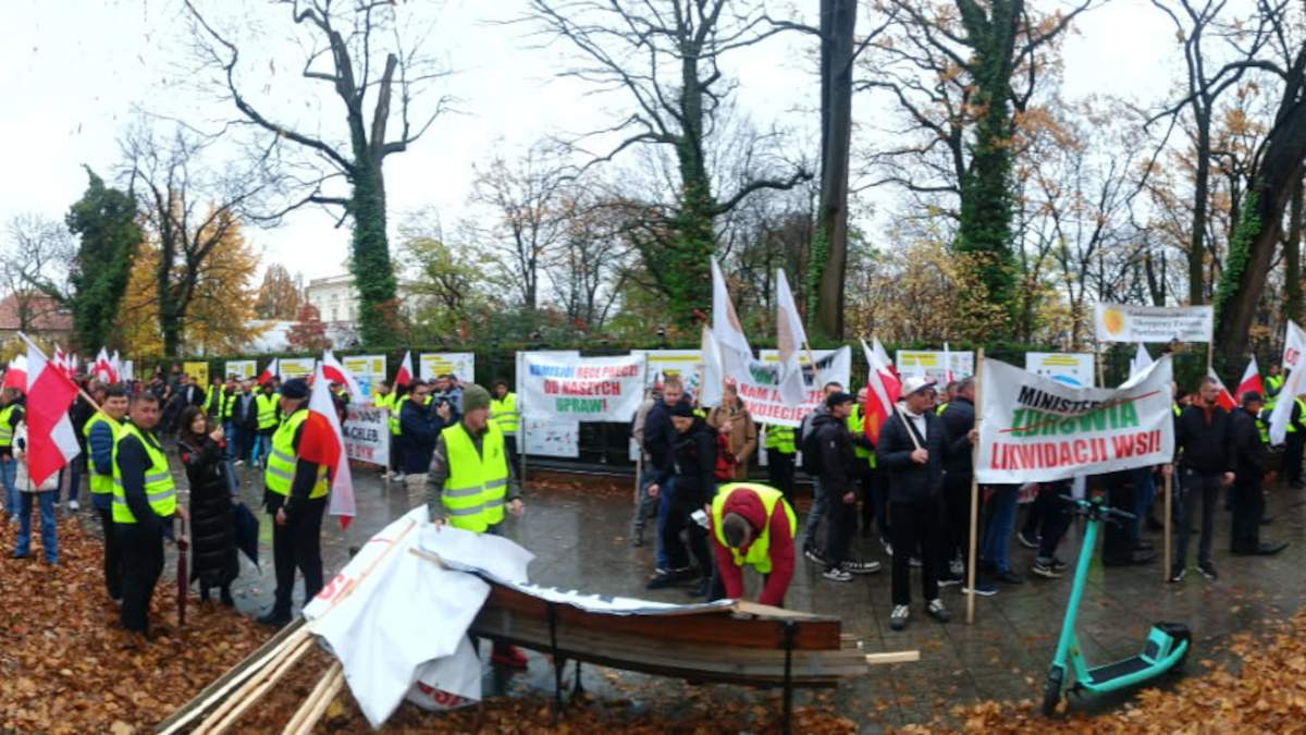 Dzisiaj plantatorzy tytoniu najadą na Warszawę