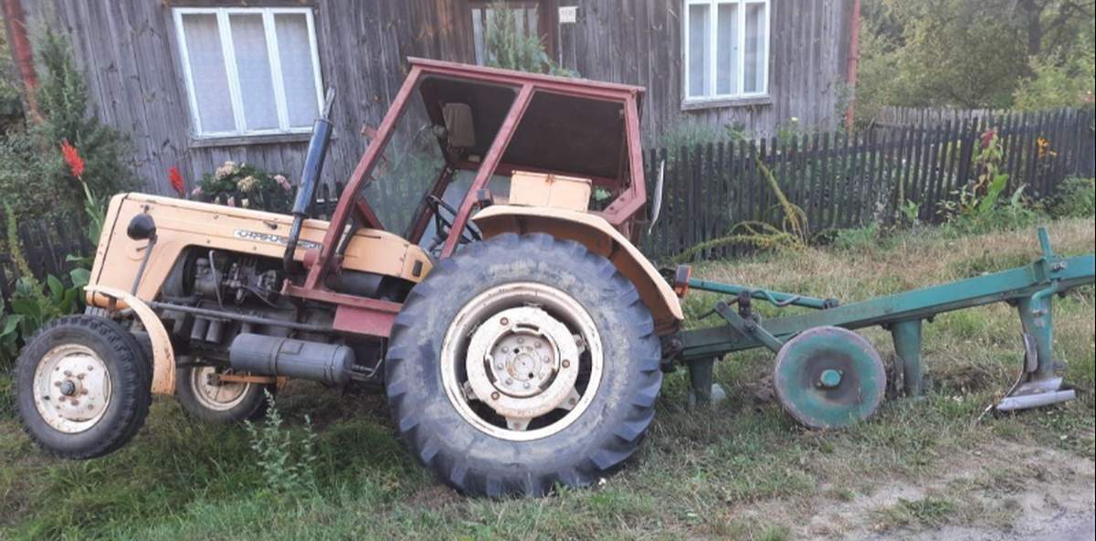 Zabrakło mu alkoholu, więc wyruszył Ursusem do sklepu. Miał prawie 4 promile