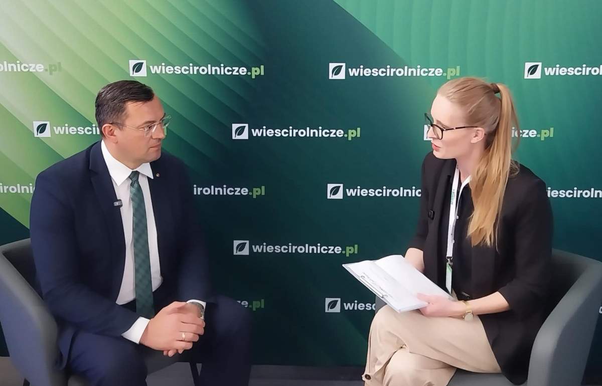 Podczas Europejskiego Kongresu Odnowy i Rozwoju Wsi na stoisku "Wieści Rolniczych" gościliśmy wiceministra rolnictwa Stefana Krajewskiego.