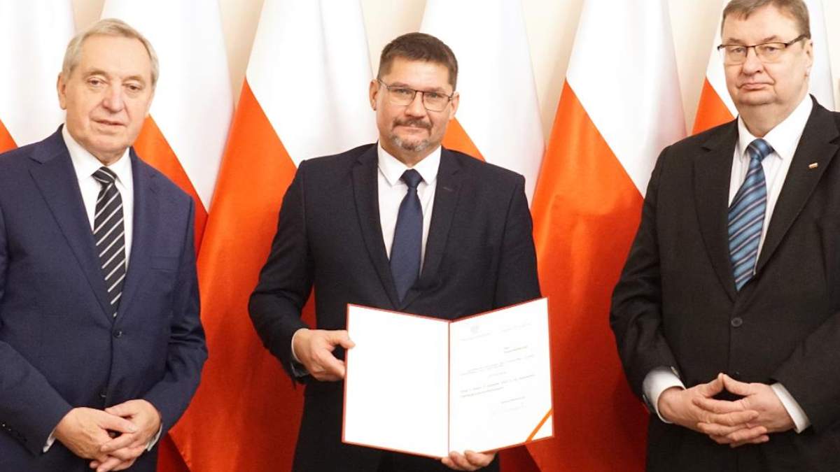 Minister rolnictwa z aktami powołania