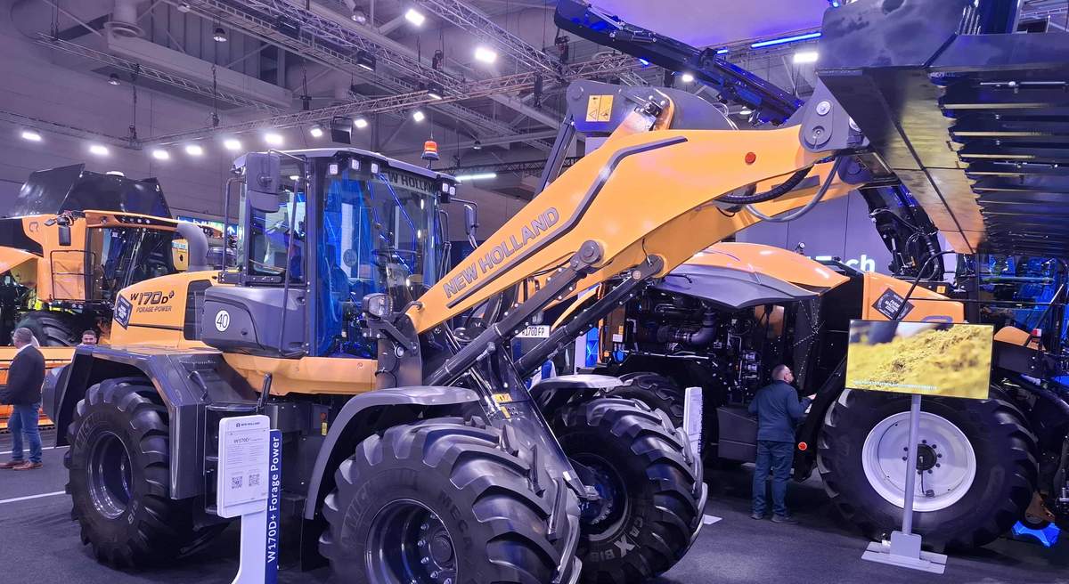 Ładowarka W170D+ Forage Power od New Holland to bestia stworzona na pryzmę.