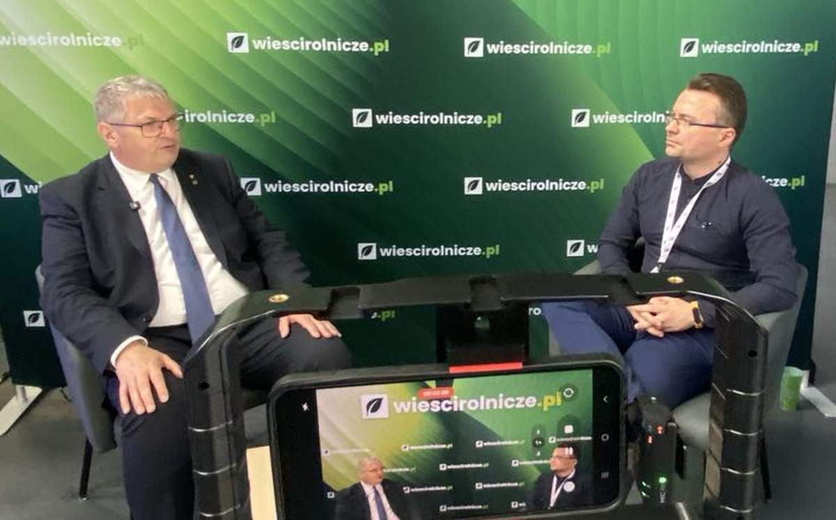 Podczas Europejskiego Kongresu Odnowy i Rozwoju Wsi w Poznaniu na stoisku "Wieści Rolniczych" gościliśmy Krzysztofa Grabowskiego, wicemarszałka województwa wielkopolskiego.