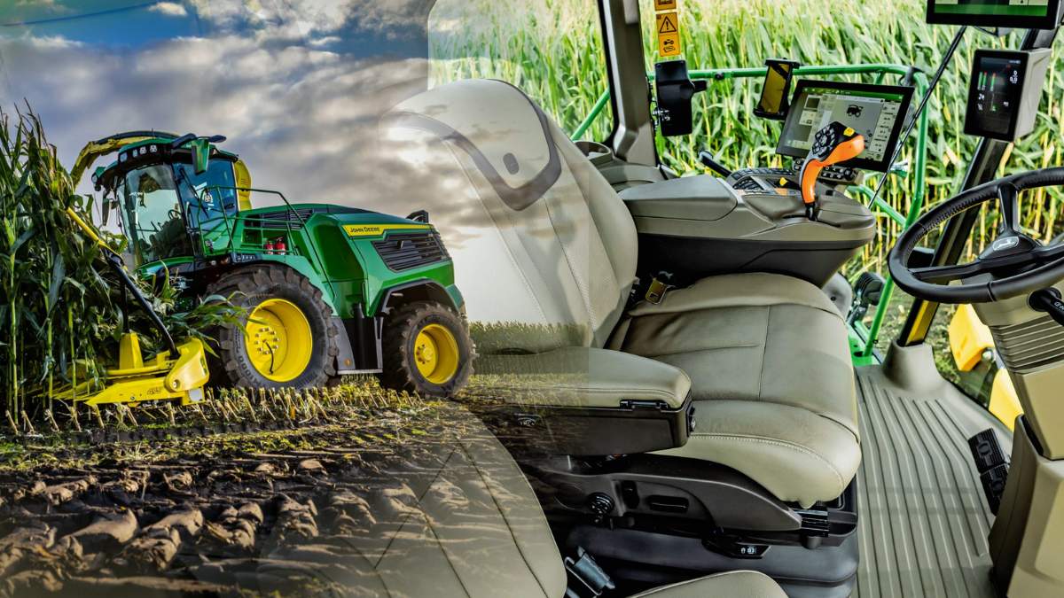 John Deere zaprezentował swoje najnowsze modele sieczkarni z serii F8 i F9.