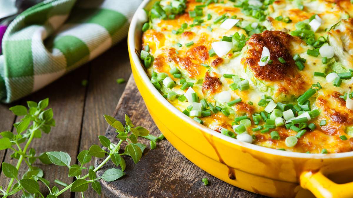 Zapiekanka ziemniaczana z serem feta